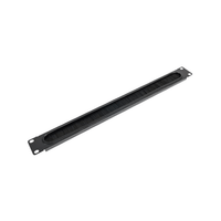 Zone 1U Black Brush Panel