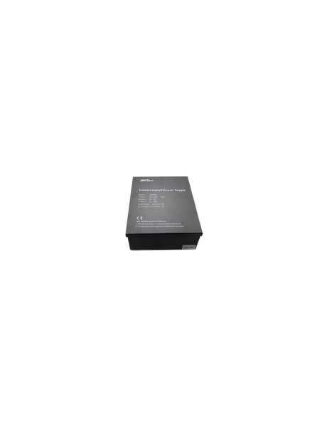 ZKTeco - Power Supply with Battery Leads, 12V 7Ah battery not included